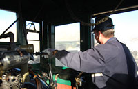Engineer at the throttle